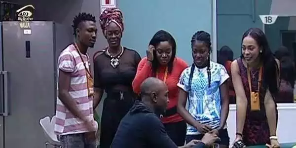 On Day 38: Bisola And Bally Are Back With The Other Housemates